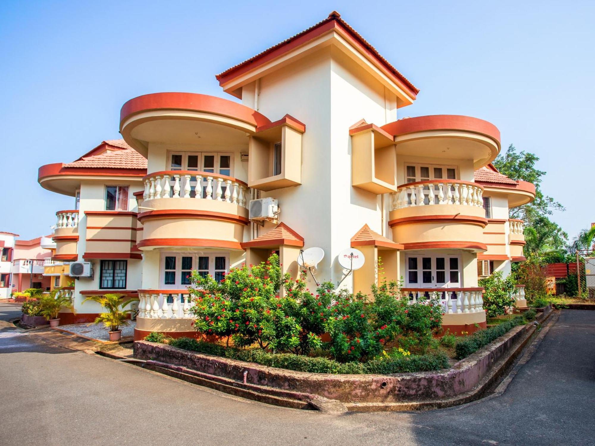 'Golden Sea Pearl' 1 Bhk Beach Apartment Benaulim Exterior foto