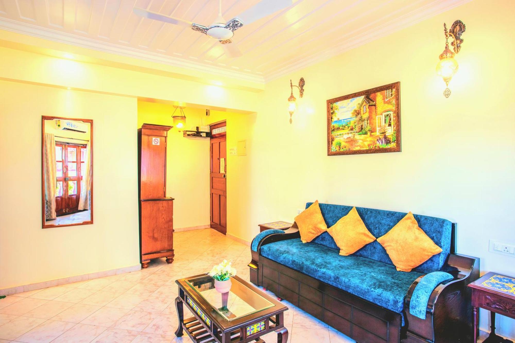 'Golden Sea Pearl' 1 Bhk Beach Apartment Benaulim Exterior foto